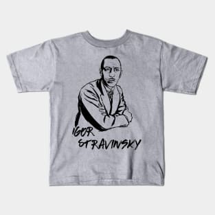 Igor Stravinsky Kids T-Shirt